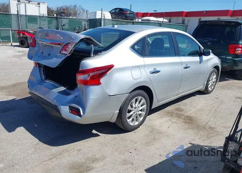 2017 Nissan Sentra Sv z USA, uszkodzony, nr VIN 3N1AB7AP3HY337608